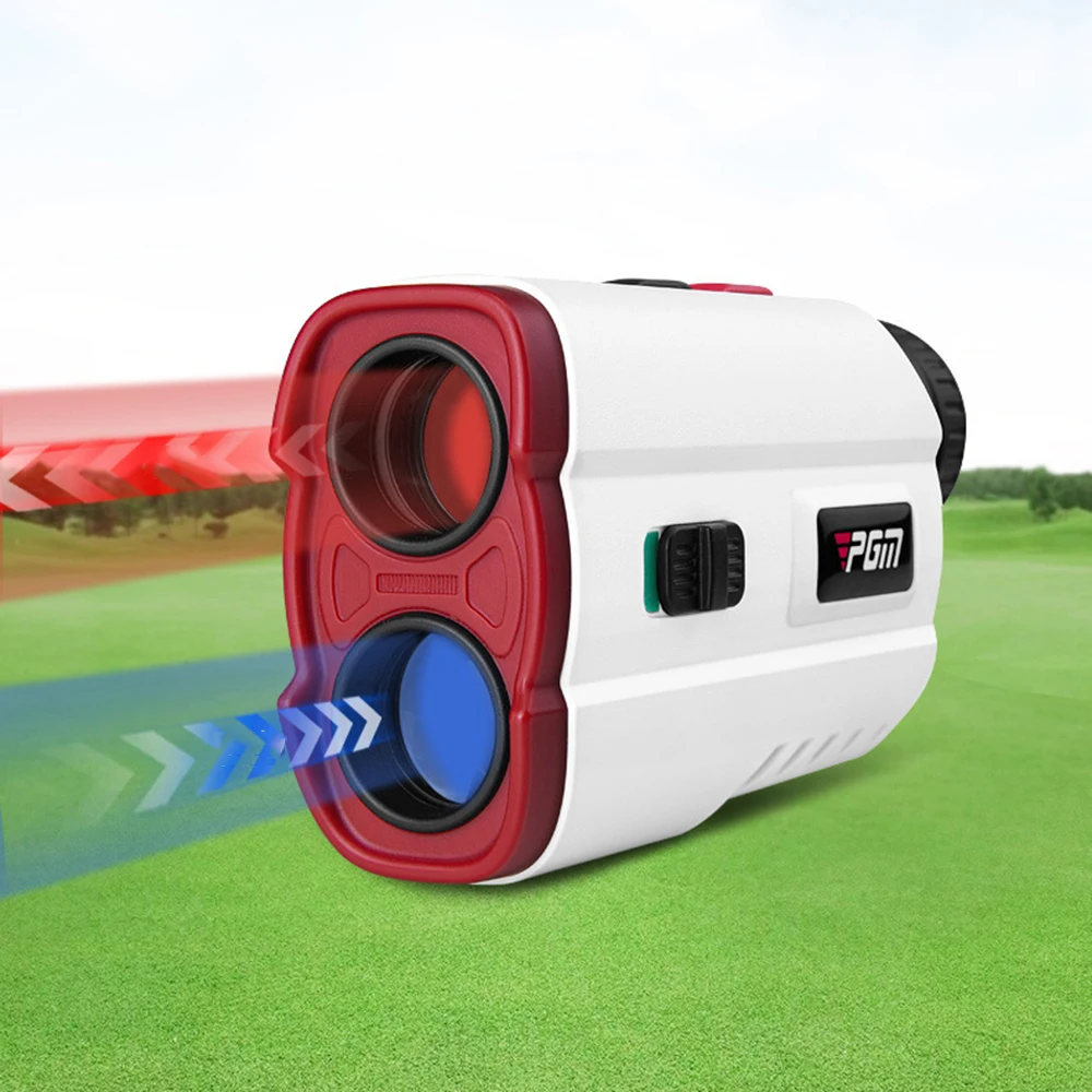 PGM Golf Laser Rangefinder Measures Distance Telescope Electronic Rechargeable Eyepiece Focusing JQ015