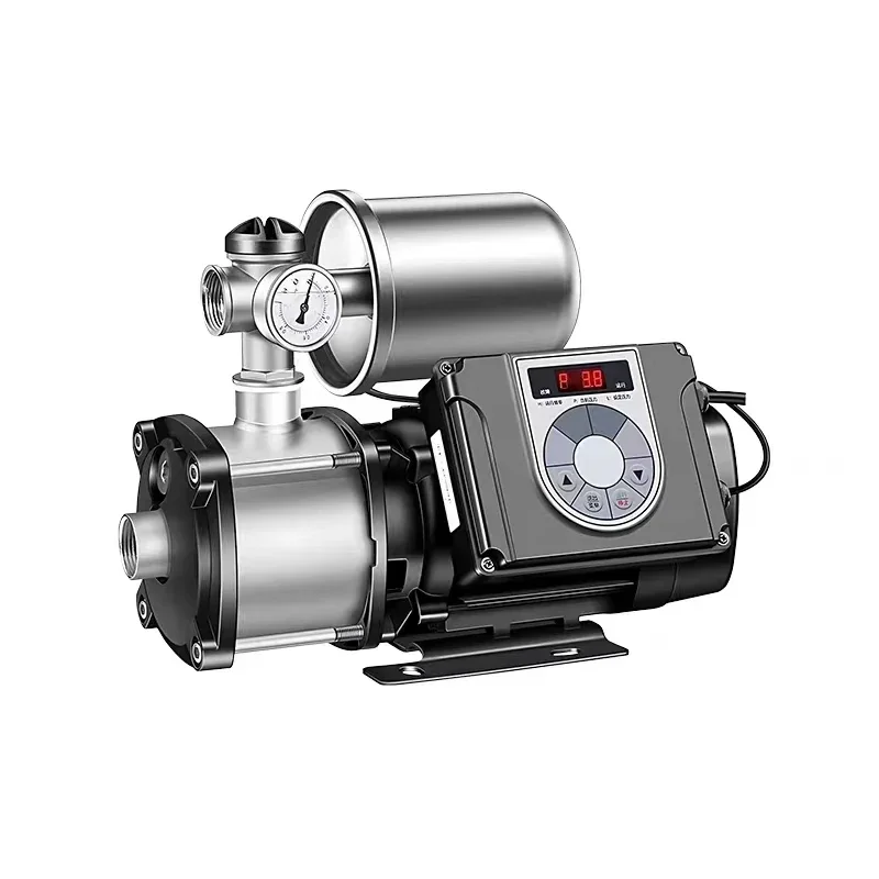 All stainless steel constant pressure variable frequency booster pump tap water solar automatic pressurizing pump