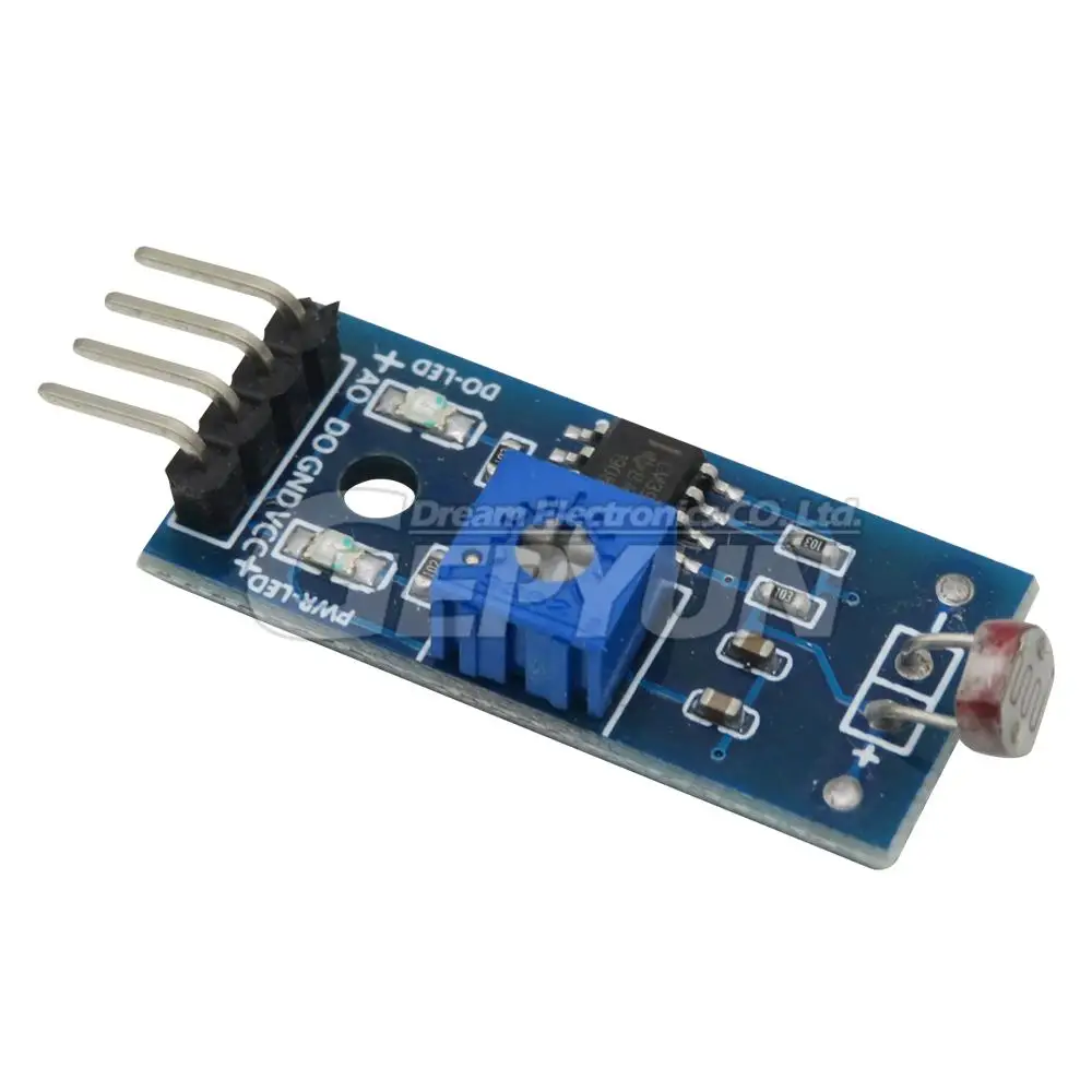 LM393 4pin photoresistor light detection photosensitive sensor module for DIY kit