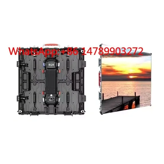 

High Brightness Die-Casting Aluminum Cabinet LED Display P3.91 P4.8 for Outdoor Advertising LED Video Wall