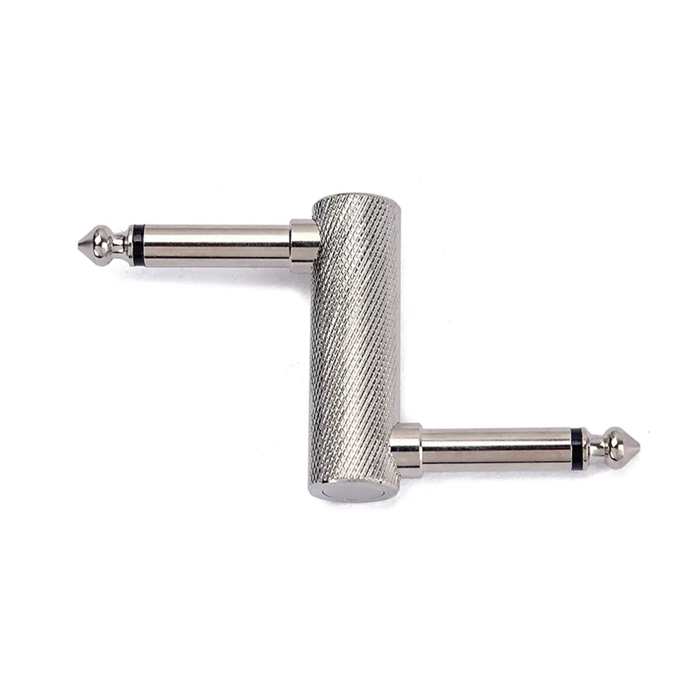 Z Type Effect Pedal Connector 1 4 Inch 6 35Mm Guitar Pedal Coupler Adjustable Space Saving Low Noise Cable Adapter
