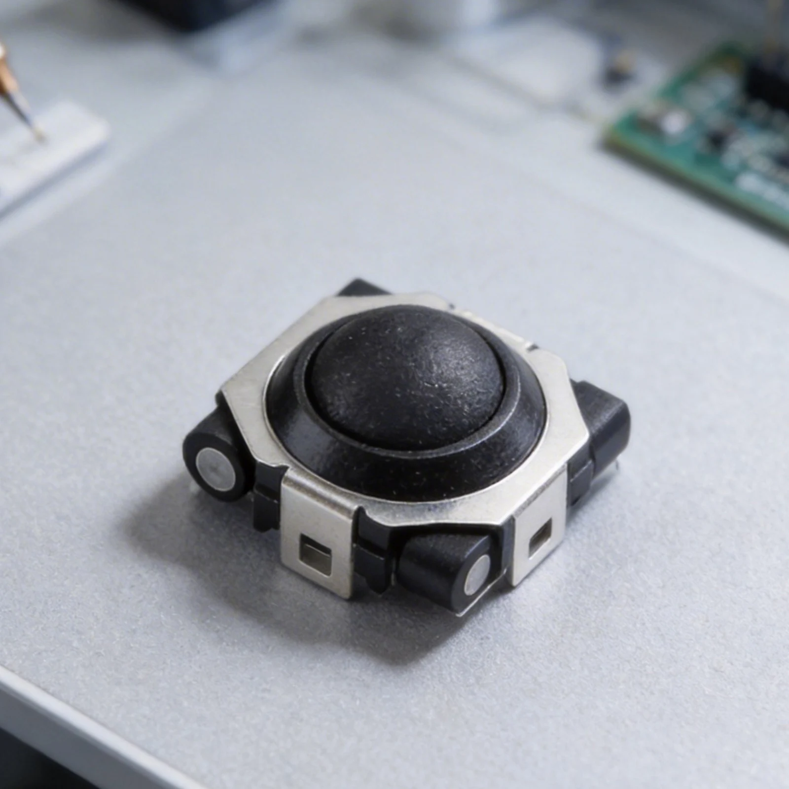 For Portable Electronics Black Trackball Versatile Control For Devices Rolling Ball Switch Compact Size Precise Control
