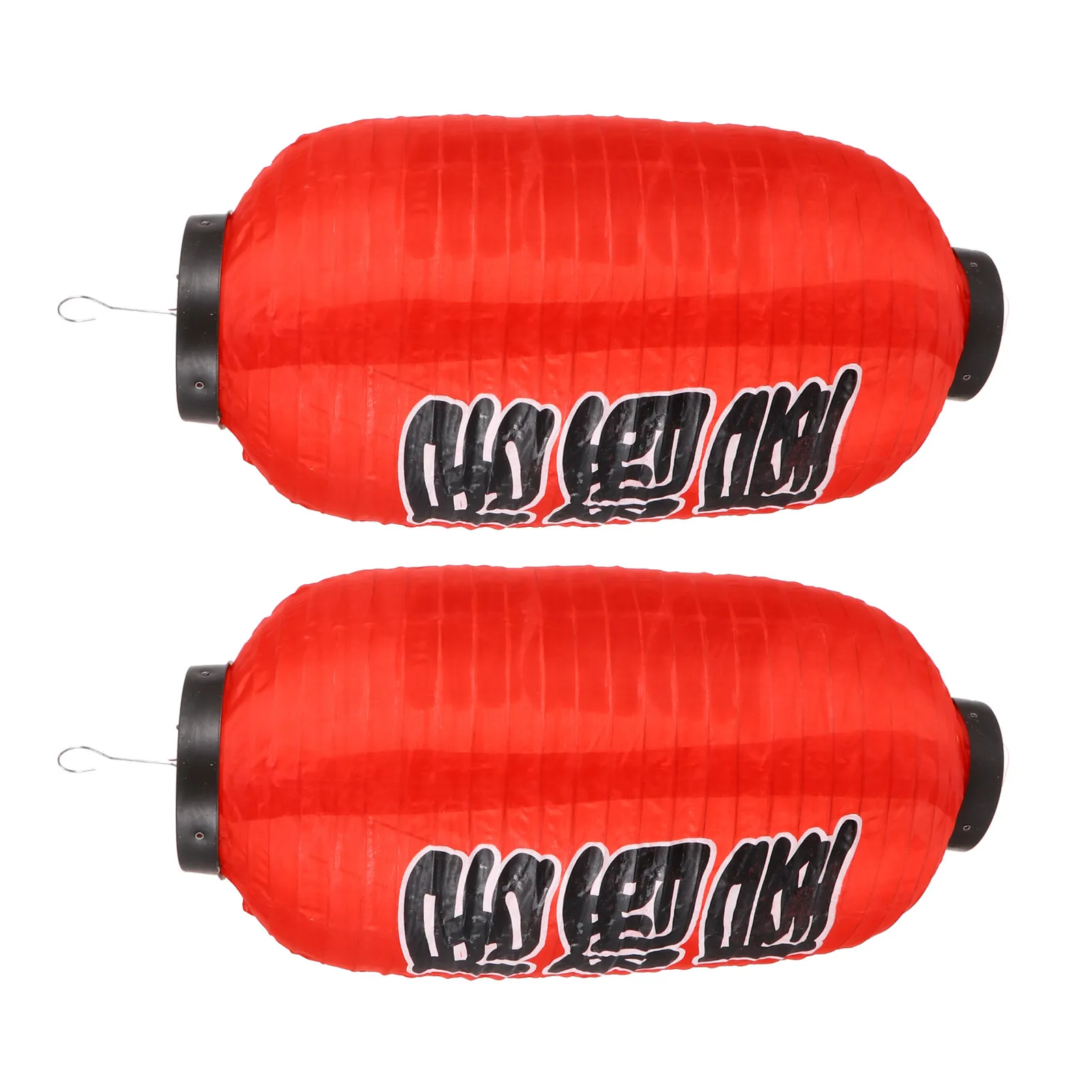 Waterproof Japanese-Style Red Hanging Lantern for Sushi Restaurant Decor – 1 Set
