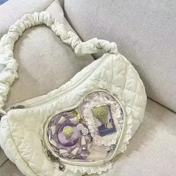 8 best sales Rosa Lederhandtasche - №8