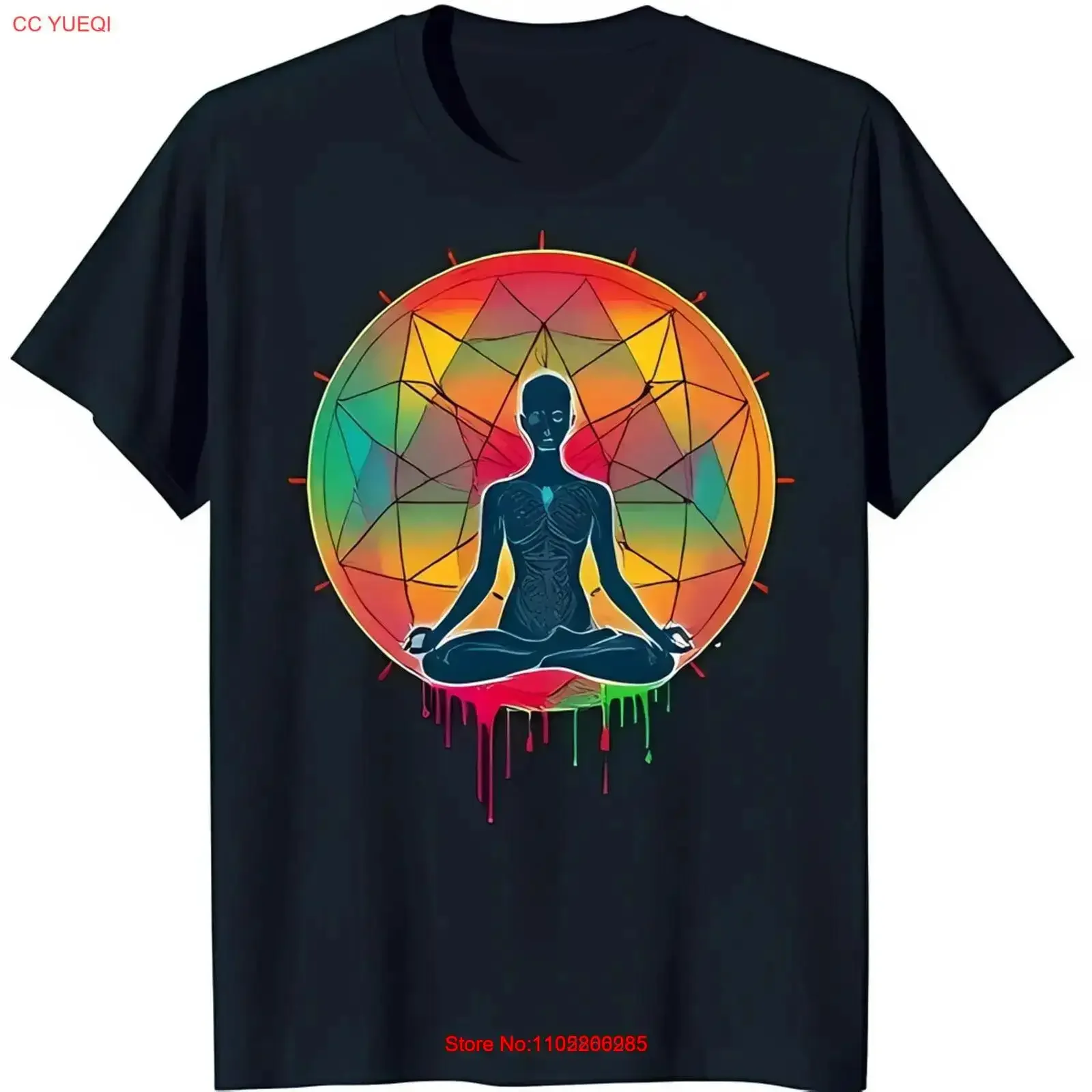 Black T Shirt with Embrace Balance Harmony vintage Washed Casual Comfortable Stylish Unisex Soft Slightly homme