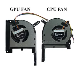 CPU-Lüfter für ASUS TUF A17 FA706 IU FA706QR FA706IH F15 FX706 IU LI Gaming Laptop GPU Grafikkarte Kühler Kühler Neu