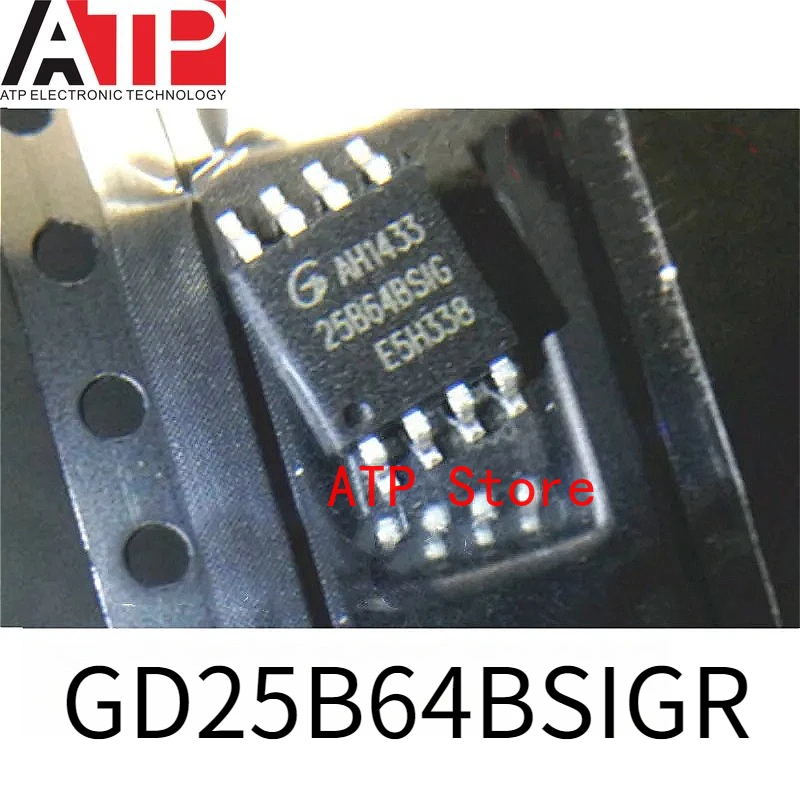 

10PCS/LOT New Original GD25B64BSIG 25B64BSIG SOP-8 GD25B64BSIGR Memory IC Chip