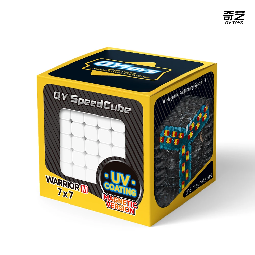 Picube QiYi 7x7x7 ウォリアー 7x7 キューブ スピード 7層 キューボ マジコ ステッカーレス マジック パズル キューブ おもちゃ キューボ スピードキューブ UVコーティング
