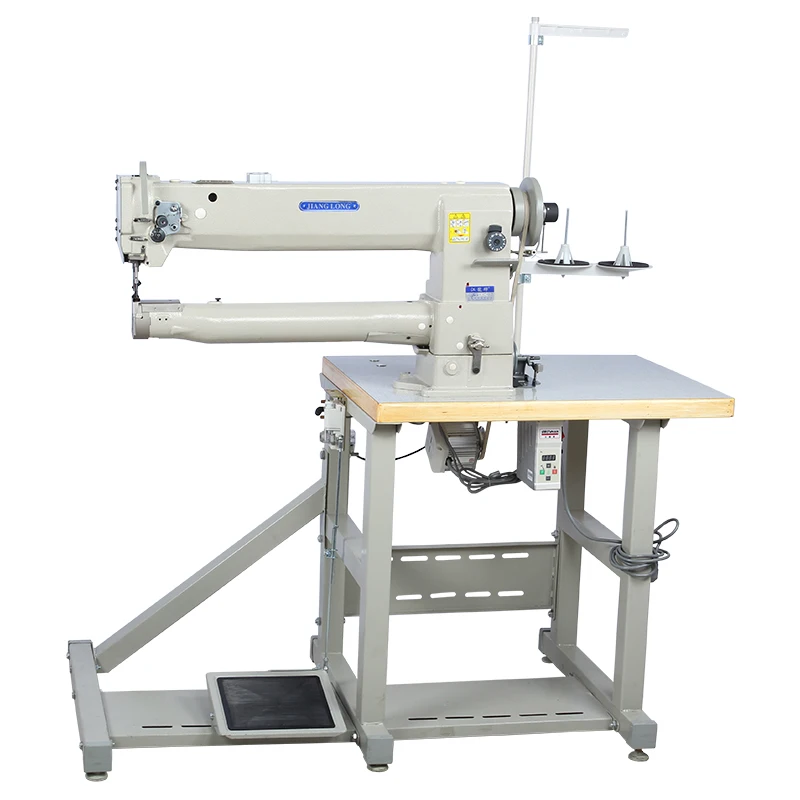 JL-1341-C Industrial Sewing Machine Sewing Machine with Large-mouth Round-shaped Lengthened Thick Leather Bag