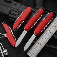 Multifunctional Swiss Folding Knife Stainless Steel 5/7/9/11 IN1Hunting Outdoor Knife Pliers Camping Survival Knife Tools