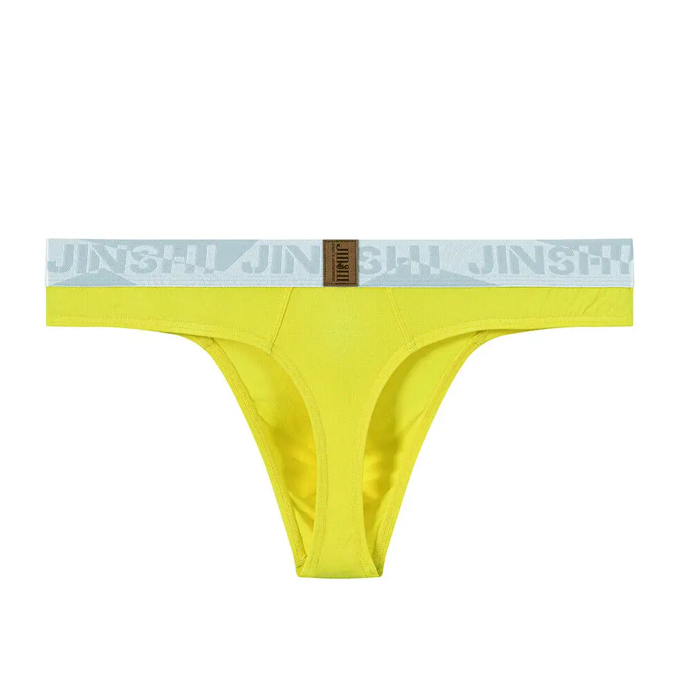 ZonbailonMen's Jockstrap Thongs Bamboo Comfortable Low Rise G-Strings Pouch Up M-2XL