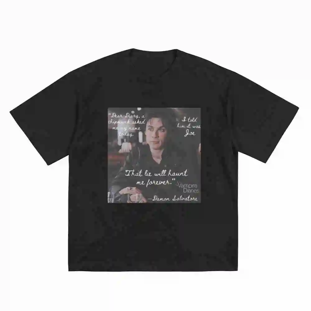 Damon Short Sleeve Tee 100% Cotton T-Shirt