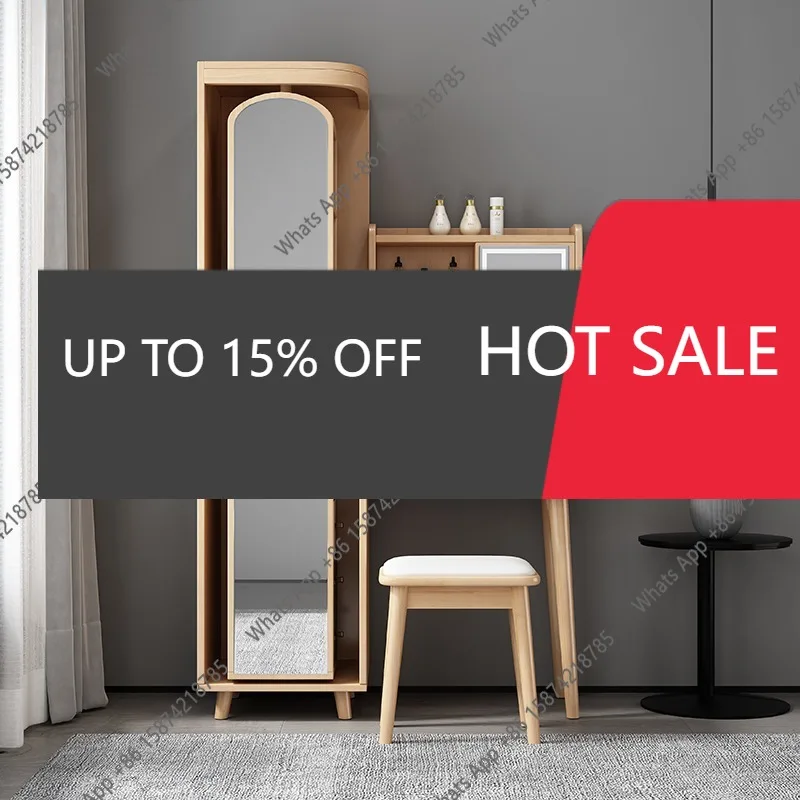 

Классический роскошный туалетный столик I S: Простой современный туалетный столик для спальни с хранением, в скандинавском стиле, мебель для дома