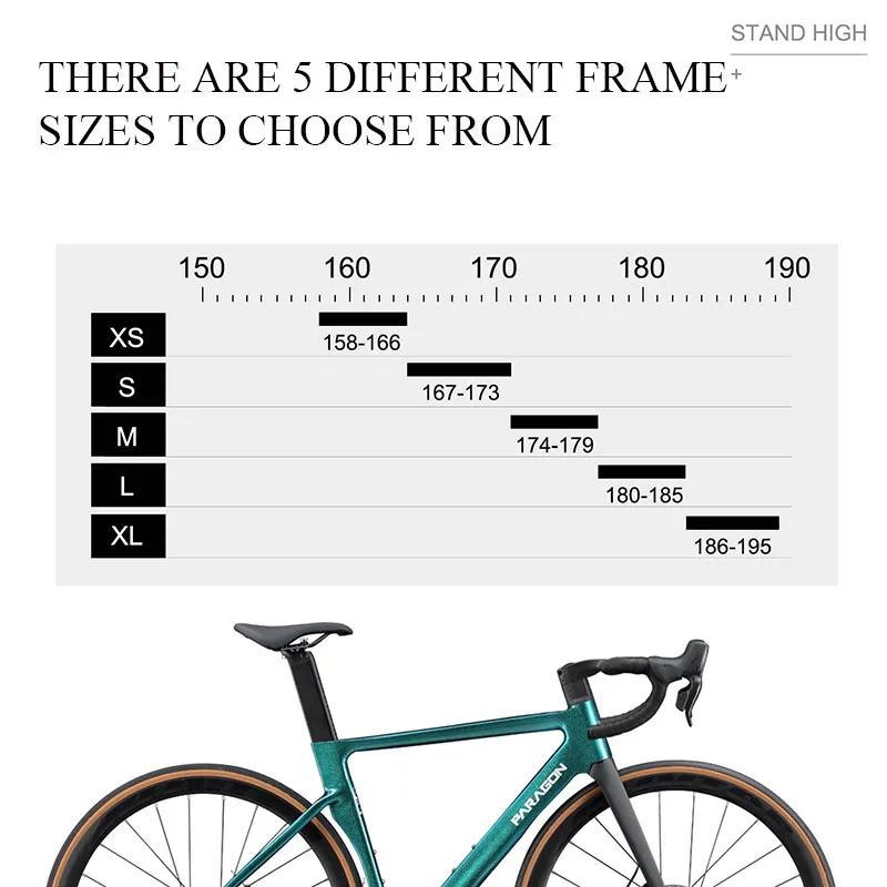 700C Aluminum Alloy Road Bike, Ultra Light 18 Speed Hydraulic Disc Brake, Carbon Fiber Fork Racing Bicycle
