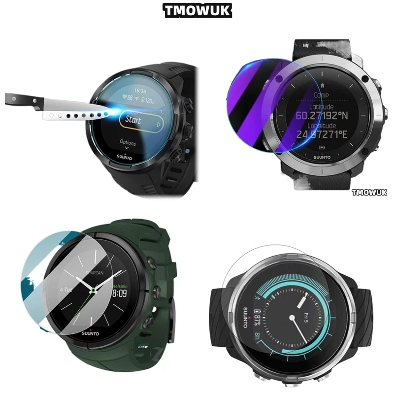 

For Suunto 5 7 9 Peak Pro Race S 45mm 49mm OCEAN Traverse Alpha9H Hardness Tempered GlassAntiScratchHD Screen Protec