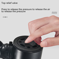 DIDEEP 0.5L  Oxygen Cylinder Head Breather Valve Adapter for Diving Underwater Breathing Diving Breather with Regulator