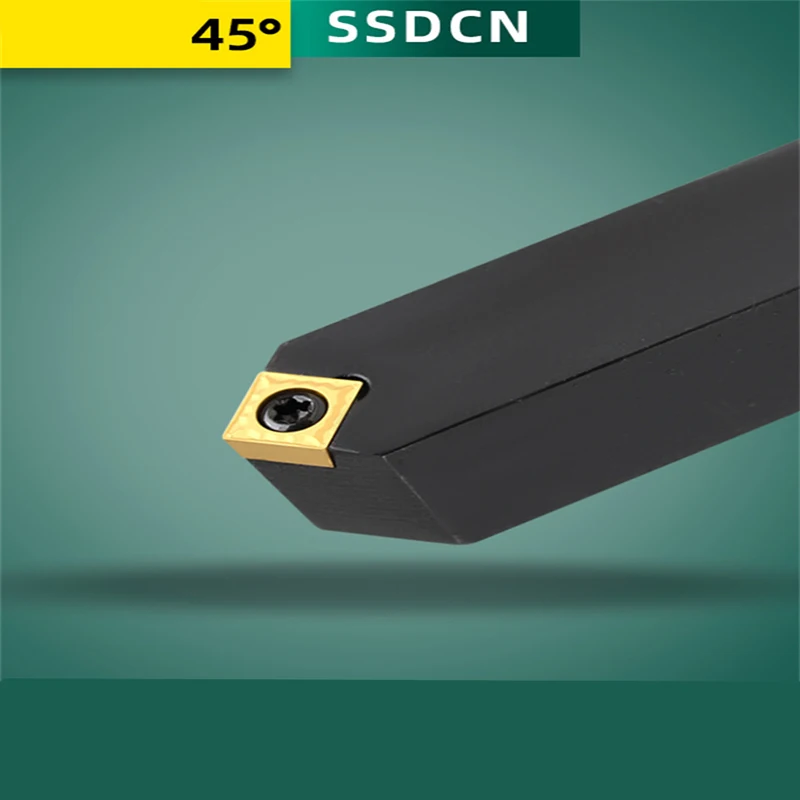 

SSDCN External Turning Tool Holder SSDCN1212H09 SSDCN2020K09 SSDCN2525M12 Carbide Inserts SCMT09/12 Lathe CNC Cutting Tools