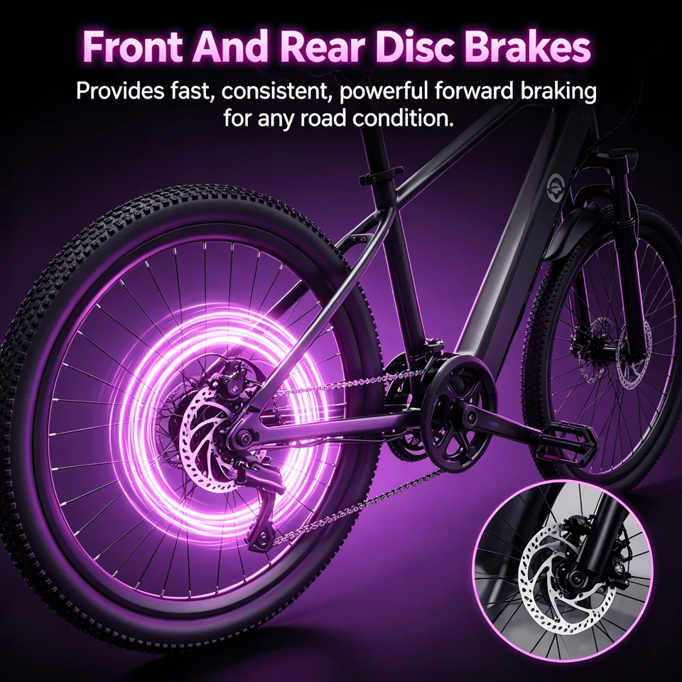 Street cruising 48V 500W motor EBIKE pedal assist mode dual purpose urban commute local shipment great choice for delivery riders modern urban ride ebike heavy cargo downtown ebike affordable household e-bike image 4
