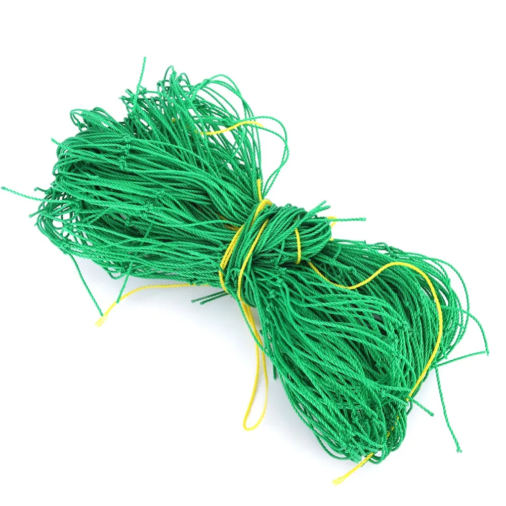 Durable Green Garden Trellis Netting Nylon Versatile Plant Climbing Support Net Practical Portable Plant Growth Net