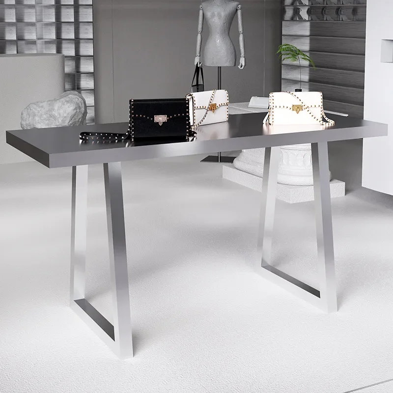Clothing store Nakajima table Flowing water platform Shoe store Shoes and bags display table Live stream