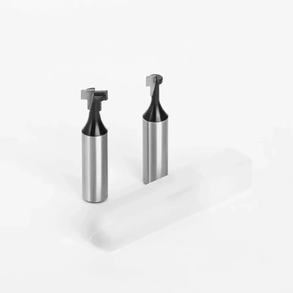 LAVIE 2PCS 3PCS Keyhole T-Slot Router Bit Set 12mm Shank 1/2 3/8 5/16 Inch Black Coated For Wood C12142T