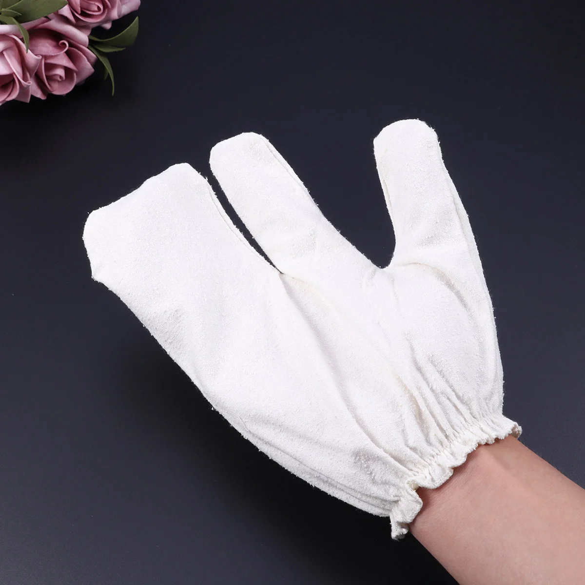 

Korean Scrub Mitt Bath Scrubber Exfoliating Back Washer Sponge Gloves Shower Mitts Take