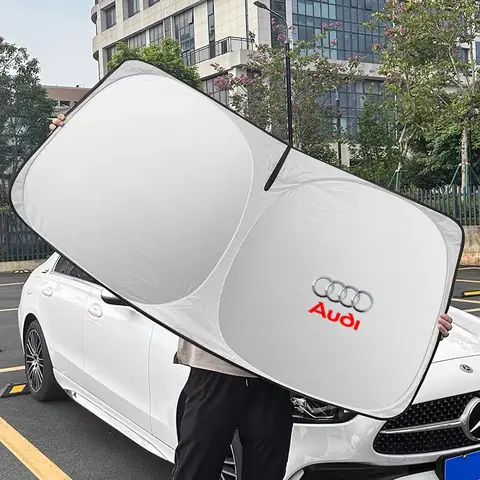 Sun Shade Visor UV 자동차 앞 유리 보호 쉴드 Audi A1 A2 A3 A4 A5 A6 A7 A8 Q1 Q2 Q3 Q4 Q5 Q6 Q7 Q8 TT RS4 RS3 S5 B8 C6