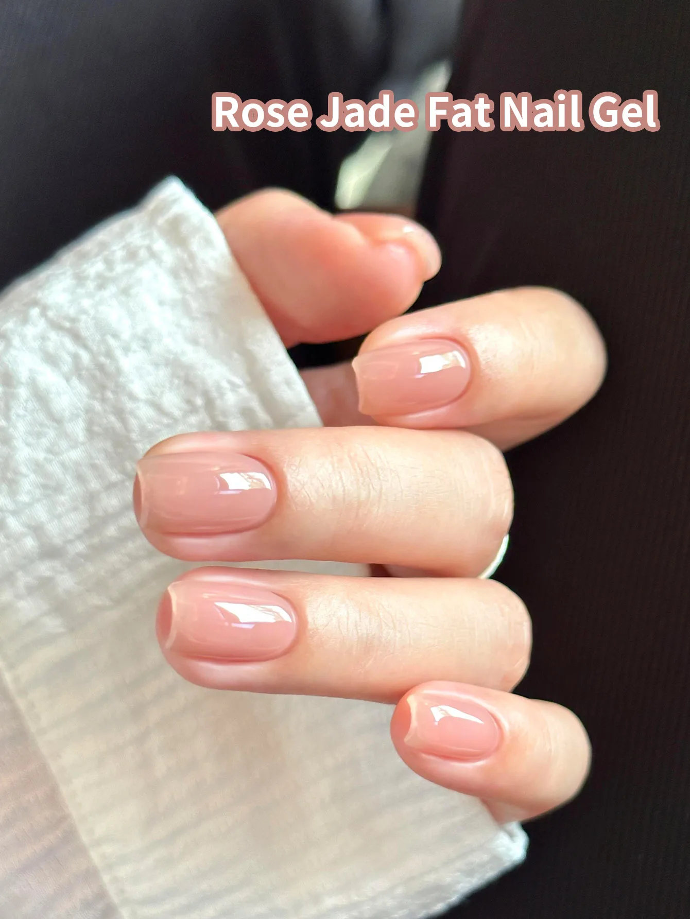 Smalto per unghie gel rosa latte Smalto gel nudo neutro trasparente Smalto gel traslucido colore naturale chiaro Gel gelatina a lunga durata