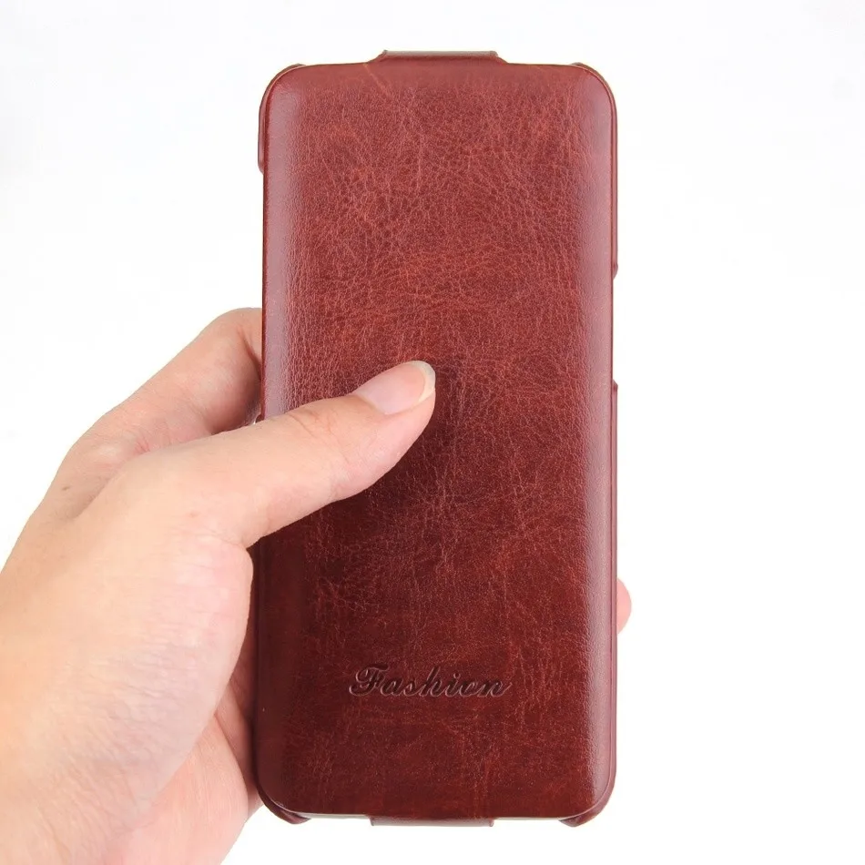 Vertical Flip Genuine Leather Cover Case for Apple iPhone 6 6S 7 8 X XR XS 15 14 11 13 Pro Max SE 2022 12 13 Mini Fundas Coque