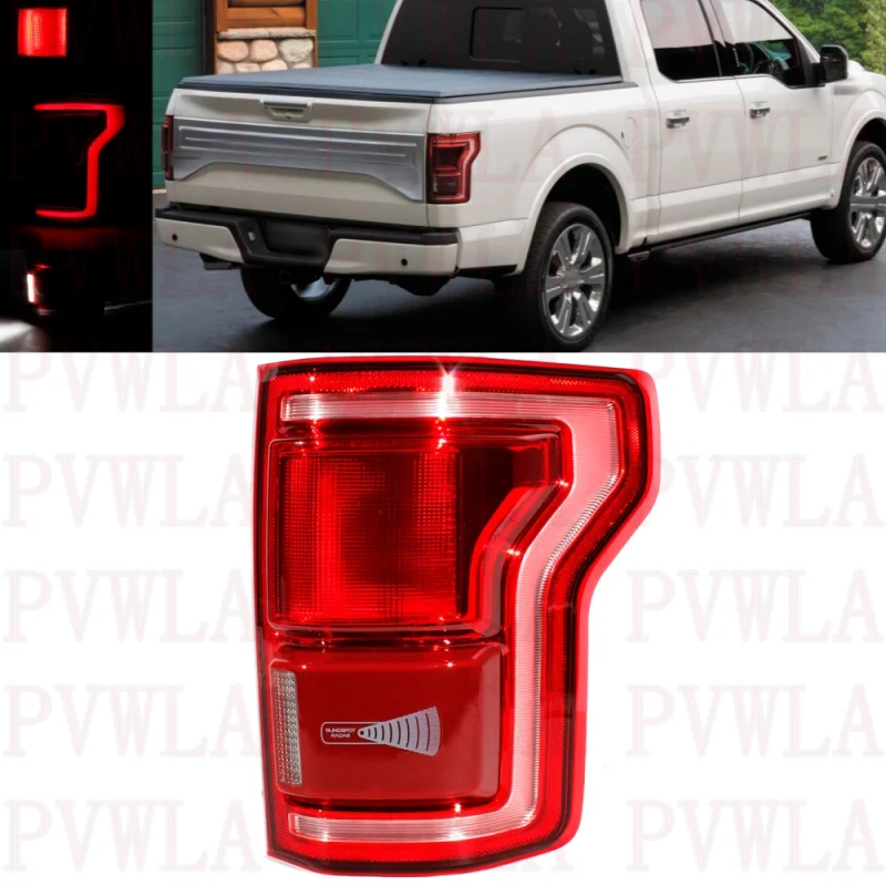 

LED Right Side Tail Light For Ford F150 2015 2016 2017 Rear Lamp With Brake Light Position Light Reverse Light Blind Spot