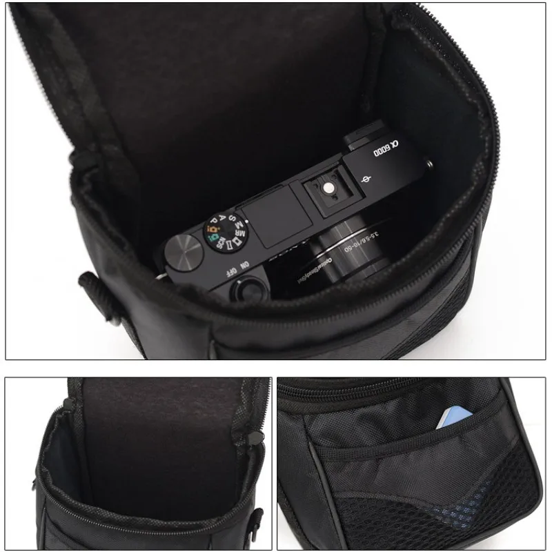 Camera Case Bag for Canon EOS M200 M100 M50 M10 M6 M5 Powershot G5 X SX540 SX530 SX520 SX510 SX500 HS SX430 SX420 SX410 SX400 IS