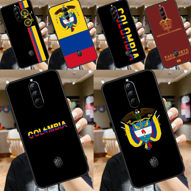 Colombia Flag Phone Case For ZTE Nubia Red Magic 9 Pro Plus 8 8S Pro 5S 5G 6R 6 7 6S 7S Pro Bumper Cover