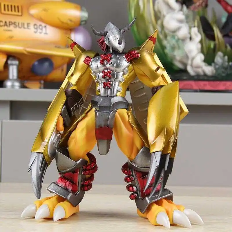 20cm Digital Monster Wargreymon Anime Figure Action Figure Model Statue Collection Model Decoration Ornament Kids Toys Gifts