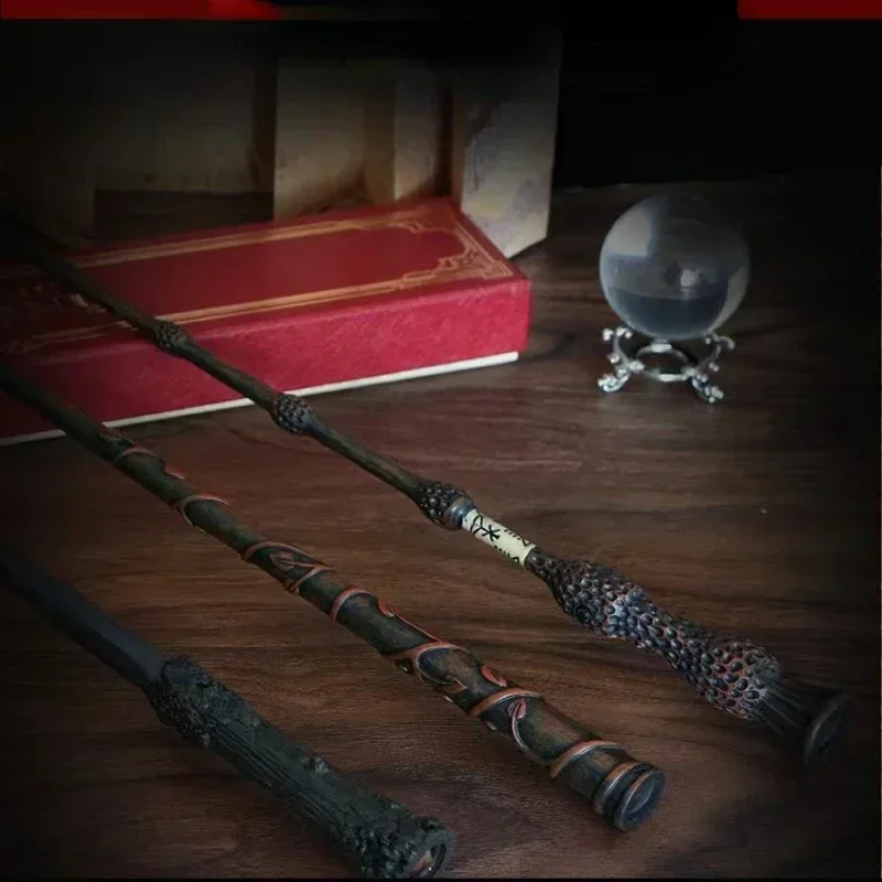 Harri Magic Wand Hermione Dumbledore Sirius Snape Fire-breathing Wand Cosplay Magic Show puntelli giocattoli per bambini regali di Halloween