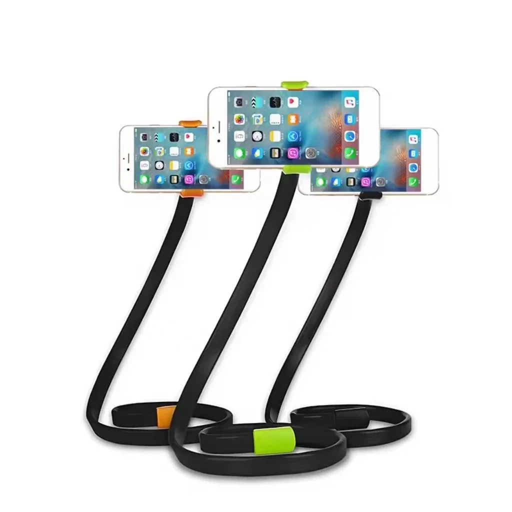 

DATA FROG Universal Lazy Phone Holder Flexible Long Arm Clip Stand for Bed Desk Office Gym