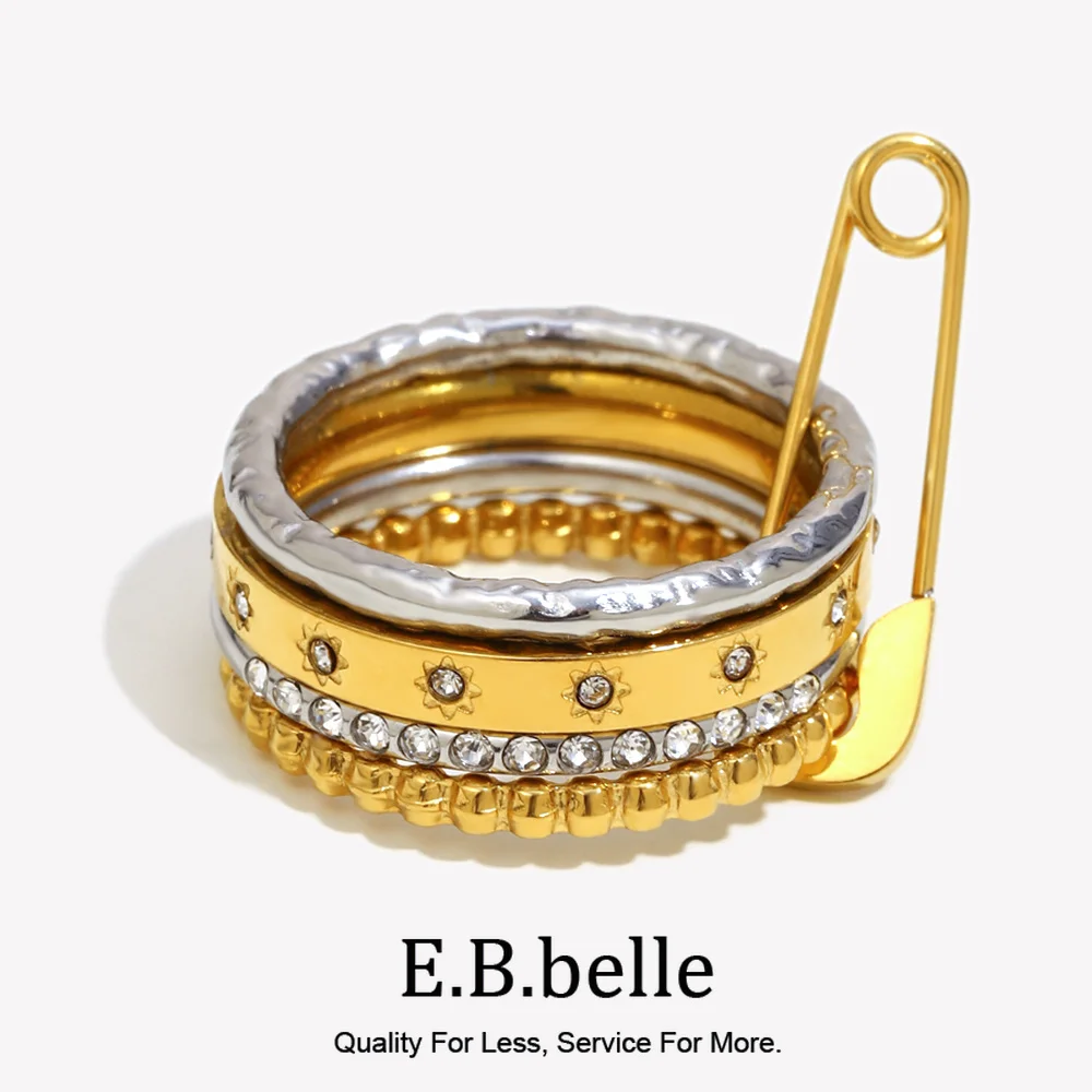 �y�Z�[�����zE.B.belle �t�@�b�V�����_�u���J���[���w�X�^�[�Z�[�t�e�B�s�������O 18K �S�[���h���b�L�X�e�����X�|�X�e�[�g�����g�W���G���[