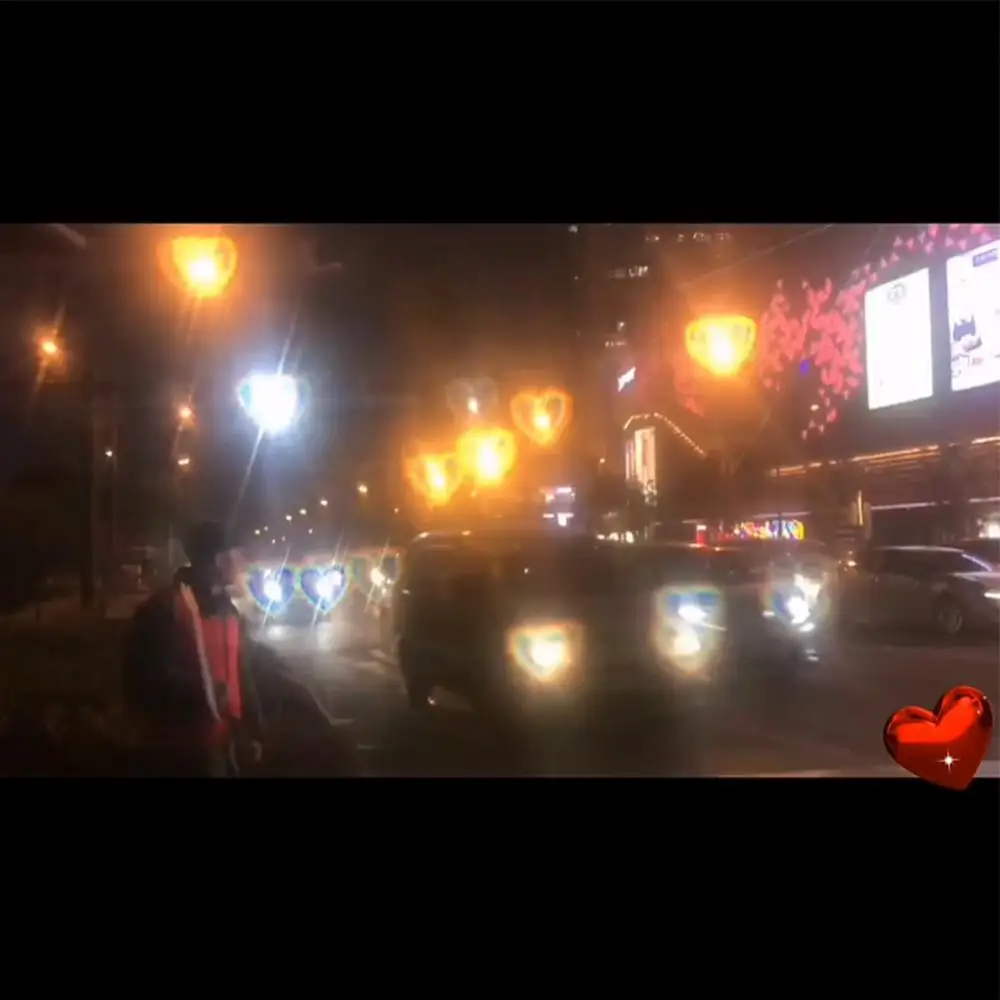 1 قطعة نظارات الحيود النهائية-3D تأثير المنشور EDM قوس قزح نمط الهذيان فريوركس نظارات النجمي لحفلات المهرجانات