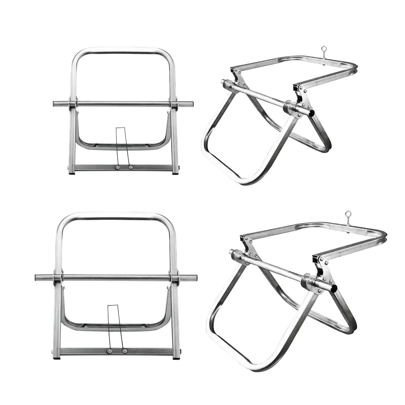 

Wire Spool Rack Heavy Duty Foldable Management Steel Multi Purpose Stand Compact Device Wire Dispenser Spool Holder Single Axle