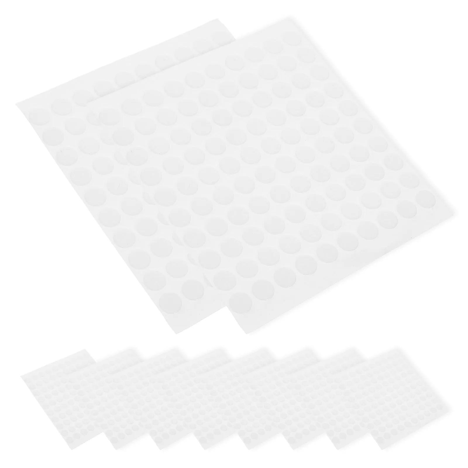 

1000pcs Car Decor Adhesive Dots Clear Double Sided Sticky Tack No Trace Removable Transparent Wall Furniture Mounting Putty