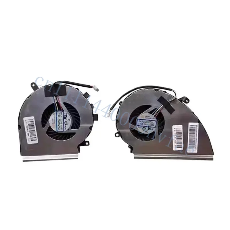 CPU+GPU Replacement Cooling Fan for MSI GE72VR GP72VR GL72VR MS-179B Laptop Fan 0.2
