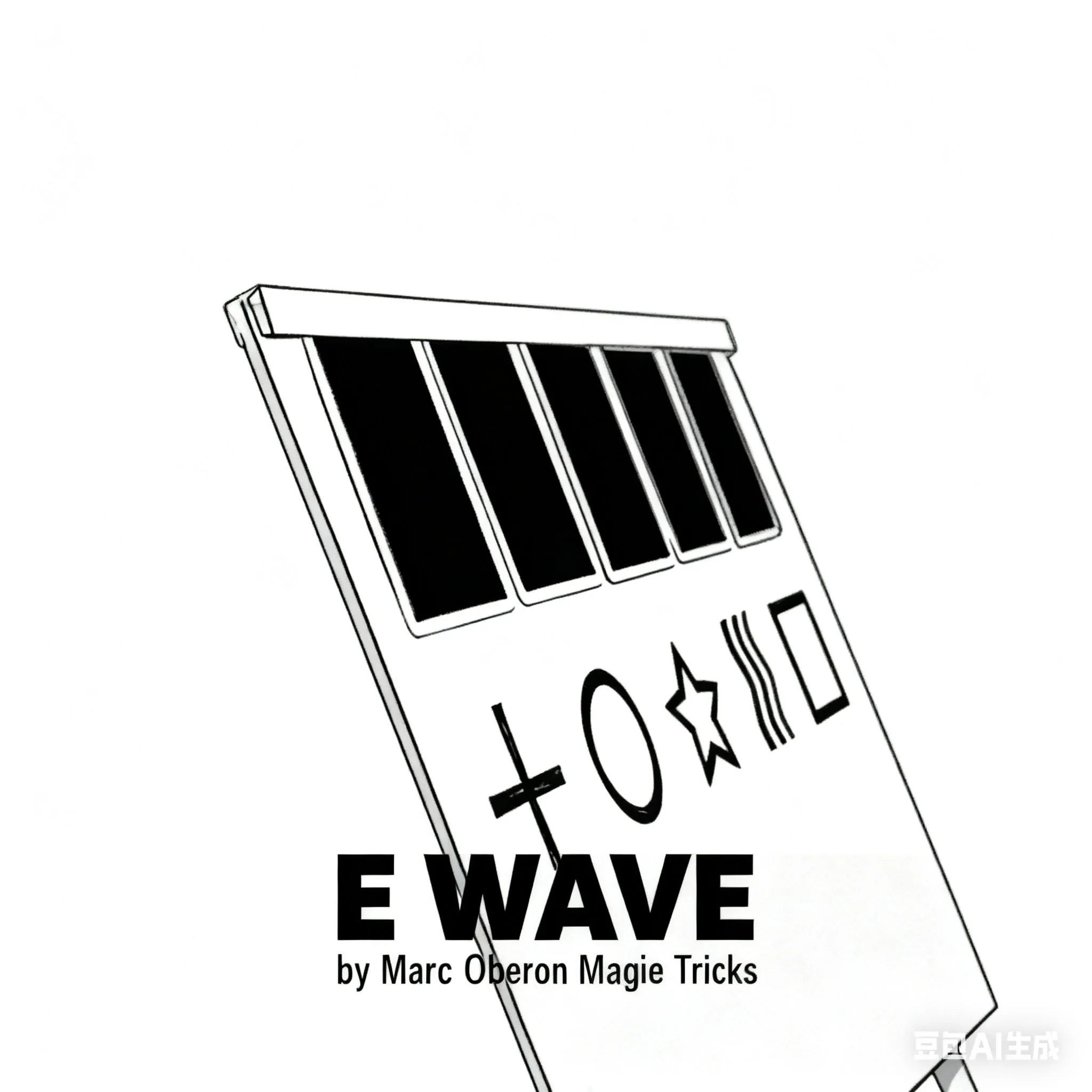E WAVE by Marc Oberon マジックトリック 初心者向け クローズアップ パフォーマー ステージ/パーラーマジック メンタリズム イリュージョン ステージマジック 小道具