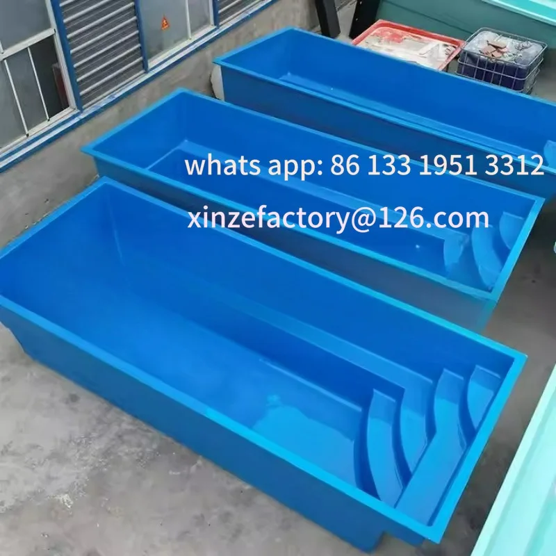 

Family Courtyard Countercurrent Surfing Pool Gym Household Large Heated Outdoor Infinity Fiberglass Swimming Pool