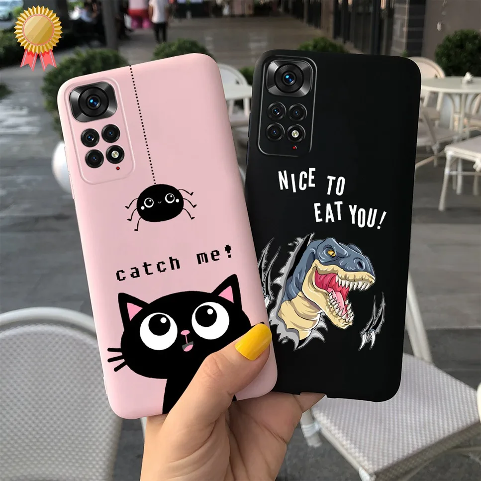For Xiaomi Redmi Note 12 Pro Case Animal Soft Silicone Phone Back Cover For Redmi Note 12PRO Coque Redmi Note12 4G Bumper Funda