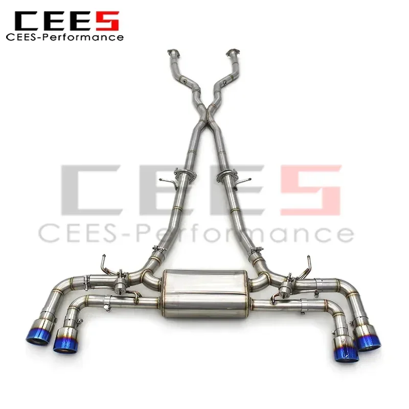 cees Catback Exhaust Pipes Valvetronic for Lexus LC500 LC500H 3.5 V6 2018-2022 Performance Valve muffler Control Exhaust System