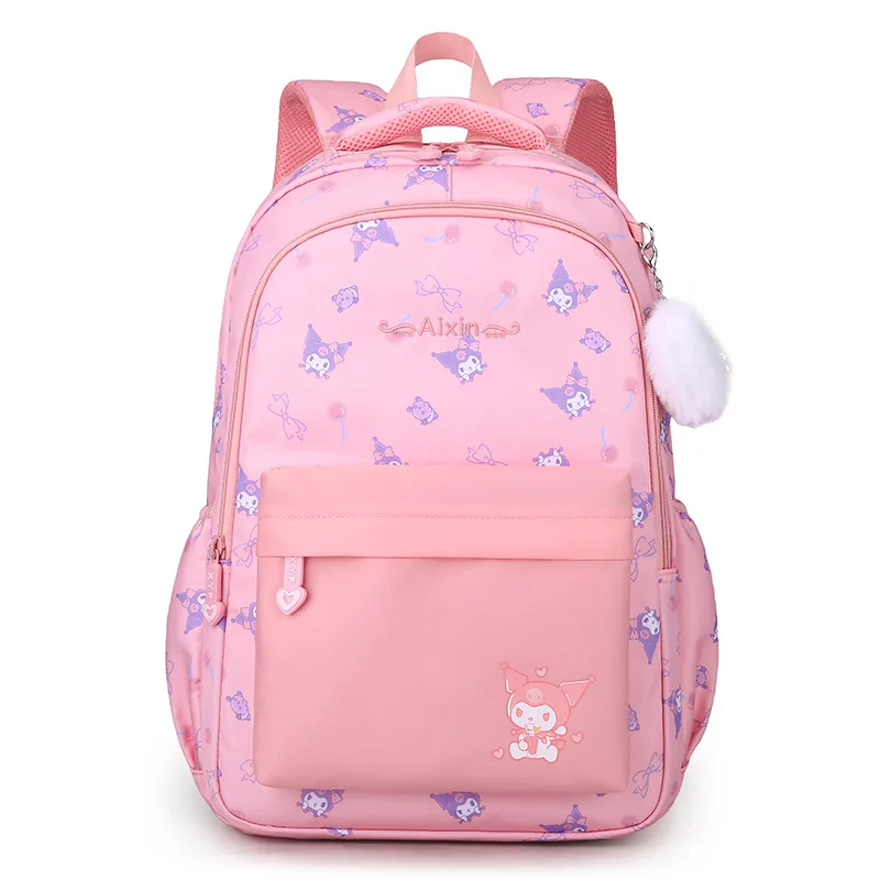 Sanrio Kulomi New Cartoon Cute Student School Bag Girl Foreign Style Reduction Backpack Casual Children's Backpack