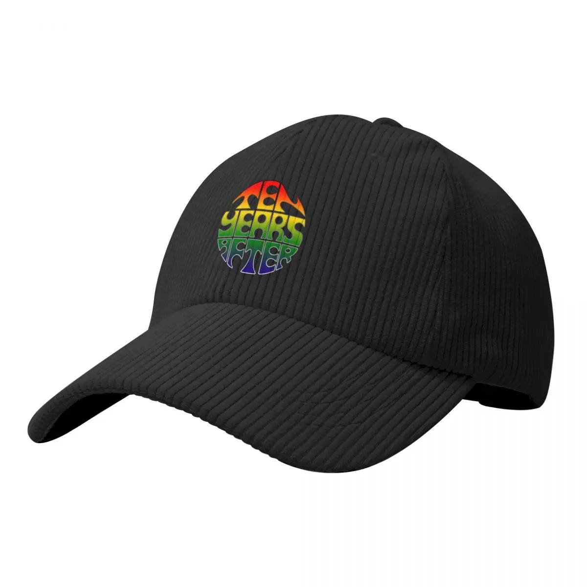 

Ten Years After: Rainbow Logo Baseball Cap Anime Hat tea Hat birthday sun caps Baseball Men Women's