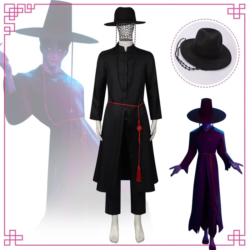 

Anime Movie Demon Hunters KPOP Saja Boys Jinu Cosplay Costume Your Idol Outfit Men Halloween Party Costumes