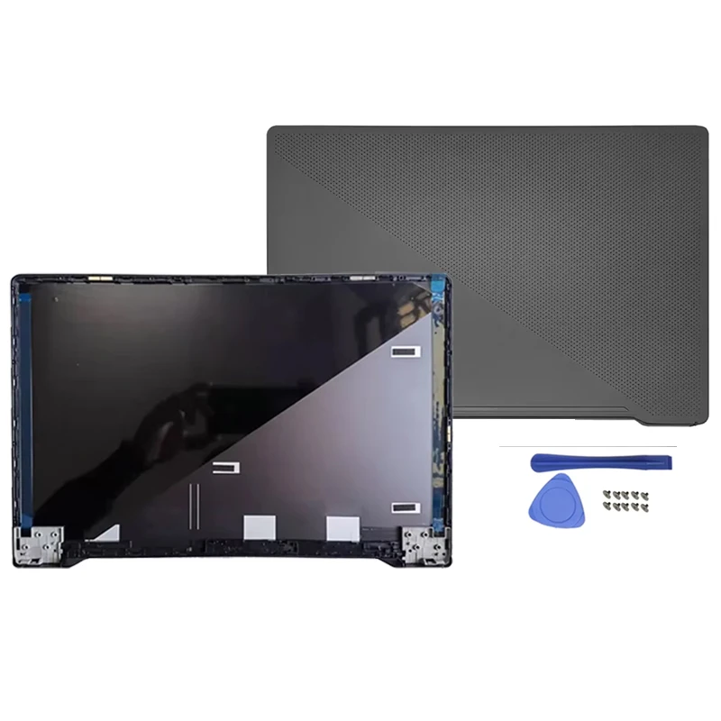 NEW Grey White Laptops Case Series Laptop LCD Back Cover/Palmrest/Bottom Case For ASUS ROG 14 GA401 GA401Q