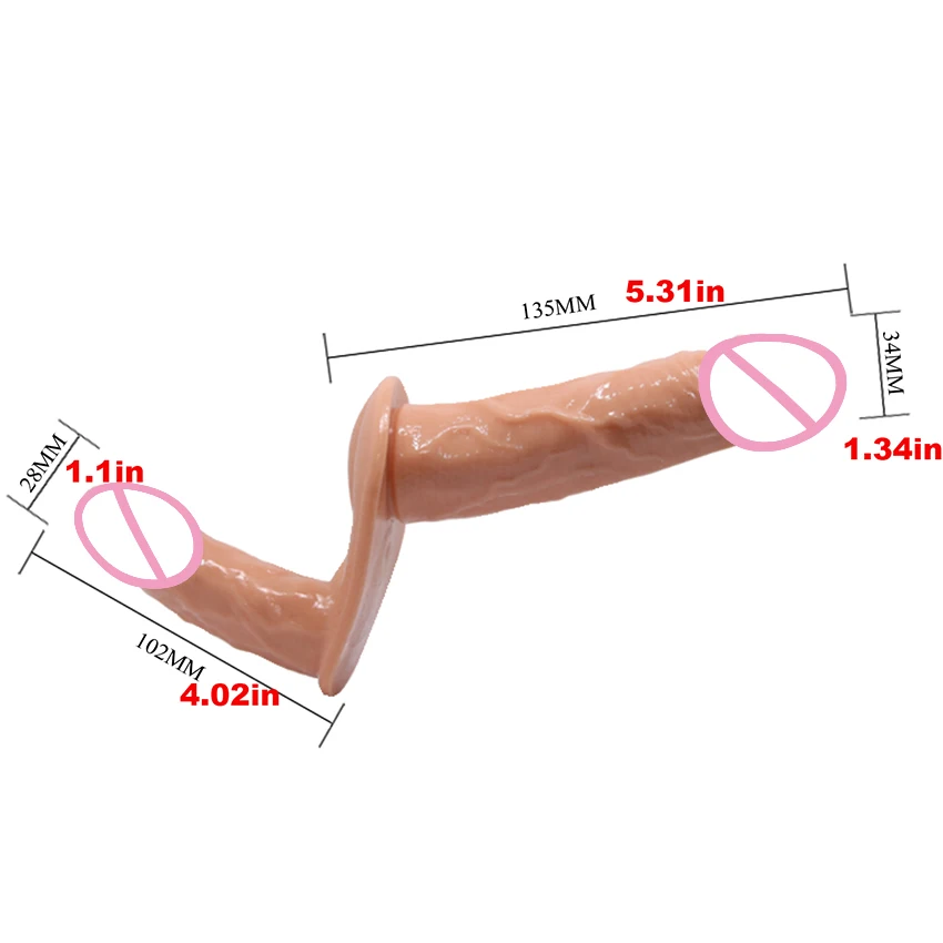 Strap On Realistic Double Dildo Pants For Lesbian Woman Men Couples Dildo Panties For Gay Flesh Purple Dildo Adults Sex Toys18+ view 6