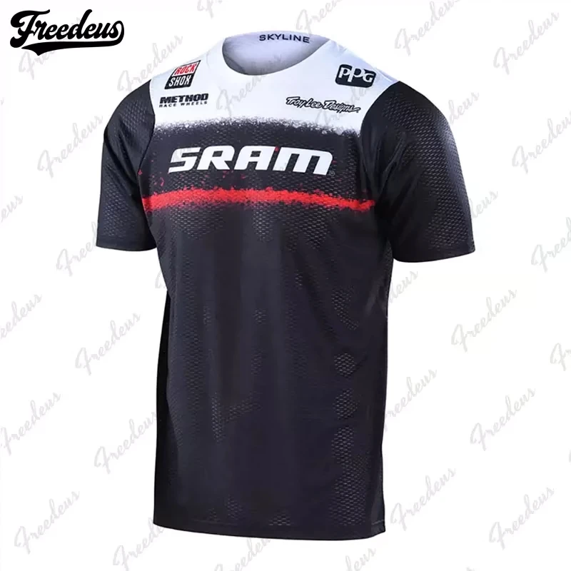 Off-road MOTOGP Motorcycle Speed Dry Short-sleeved T-shirt Motorcycle Riding Suit Cycling Suit Downhill Suit Racing Suit Custom